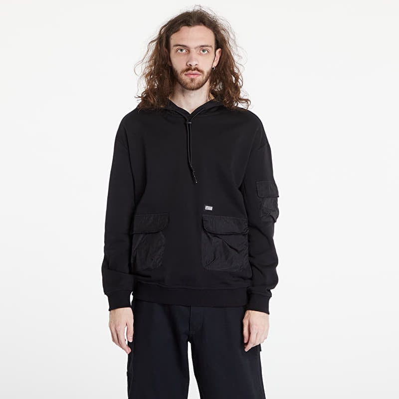 Mikina Urban Classics Commuter Hoody Black