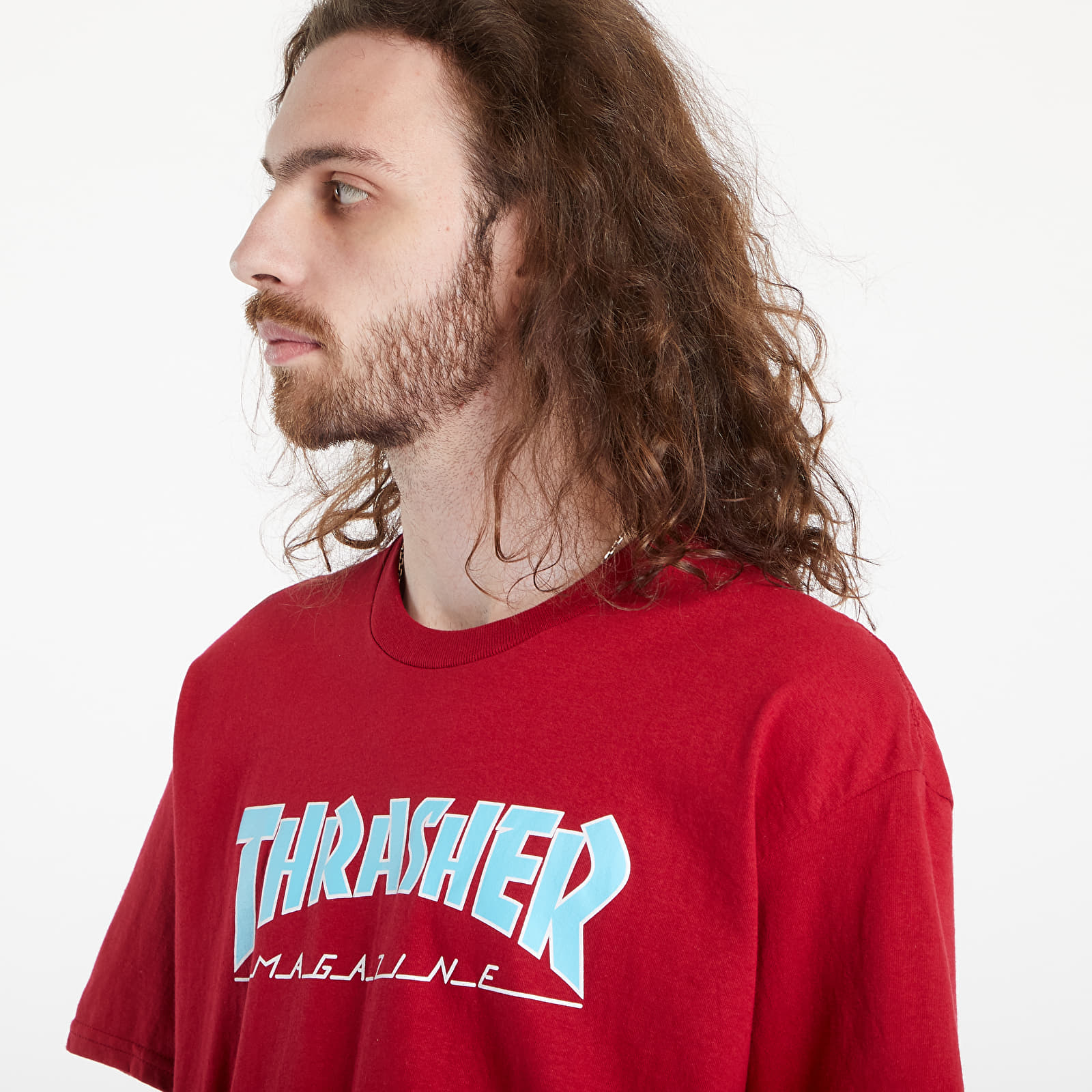 T-shirts Thrasher Outlined Tee Red