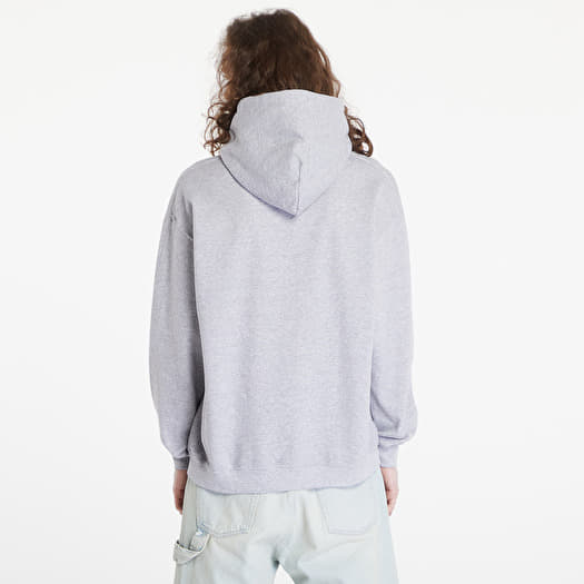 Men s sweatshirts Thrasher Flame Logo Hoody Melange Grey Queens