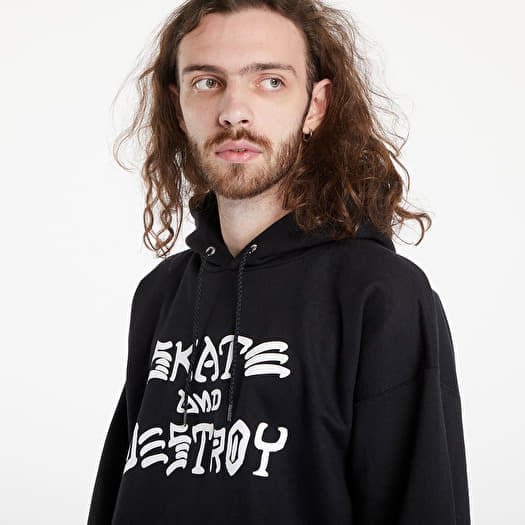 Thrasher skate and destroy hoodie top