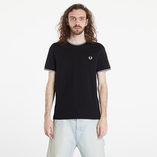 T-shirt FRED PERRY Twin Tipped T-Shirt Black