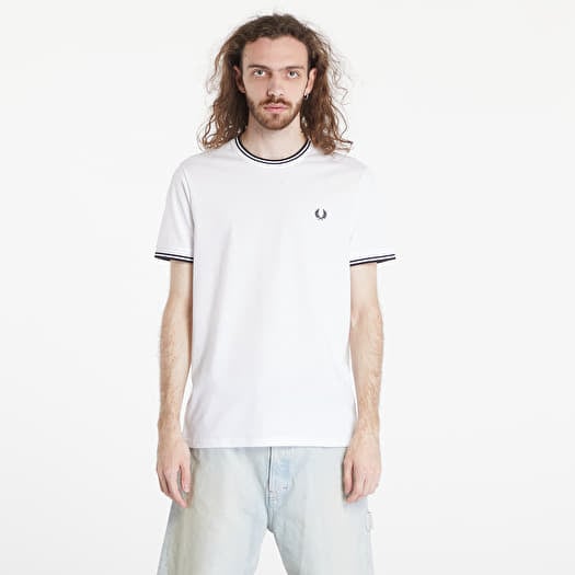 T-shirt FRED PERRY Twin Tipped T-Shirt White