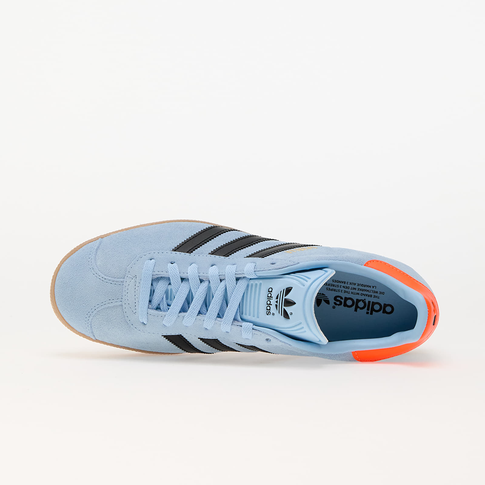 Męskie trampki i buty adidas Gazelle Clearsky/ Core Black/ Gum2