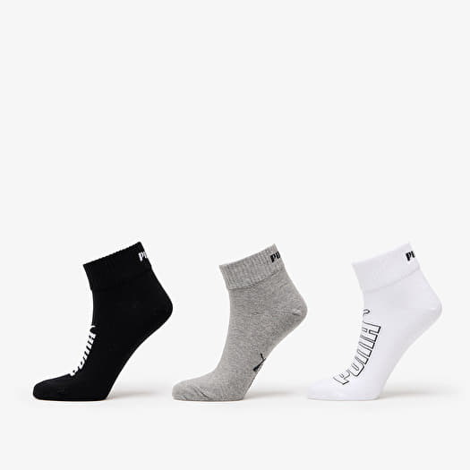 Puma white socks pack of 3 sales