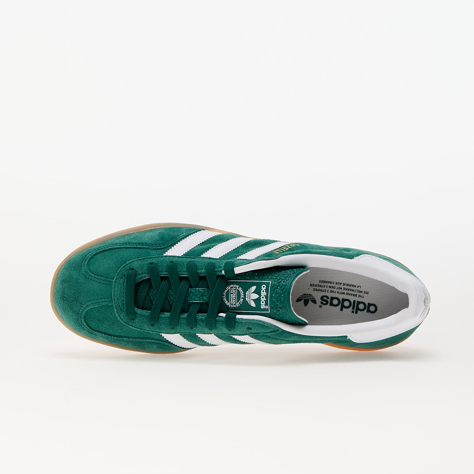 Vīriešu čības un apavi adidas Gazelle Indoor Collgreen/ Ftw White/ Gum2
