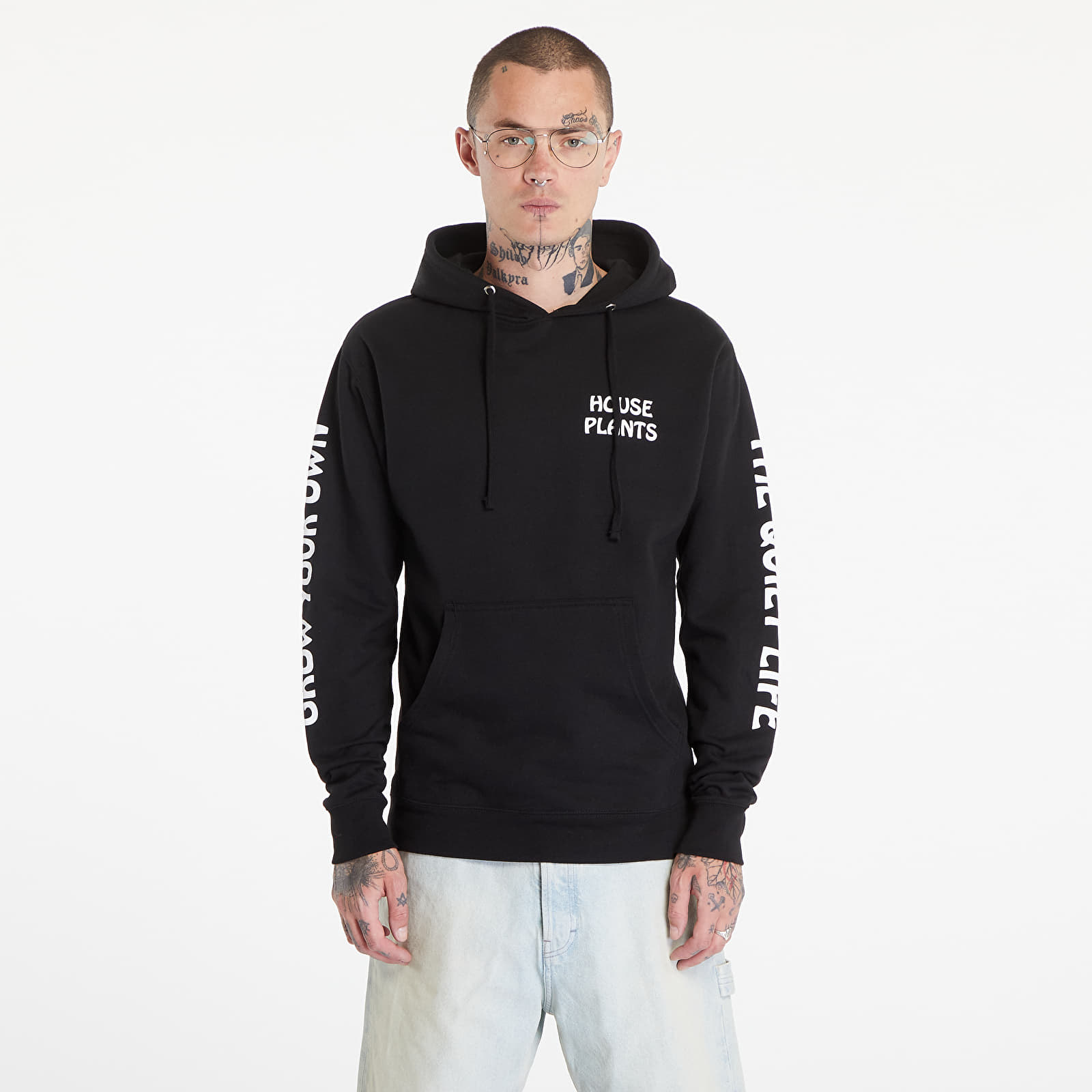 Mikiny The Quiet Life House Plants Hoodie Black