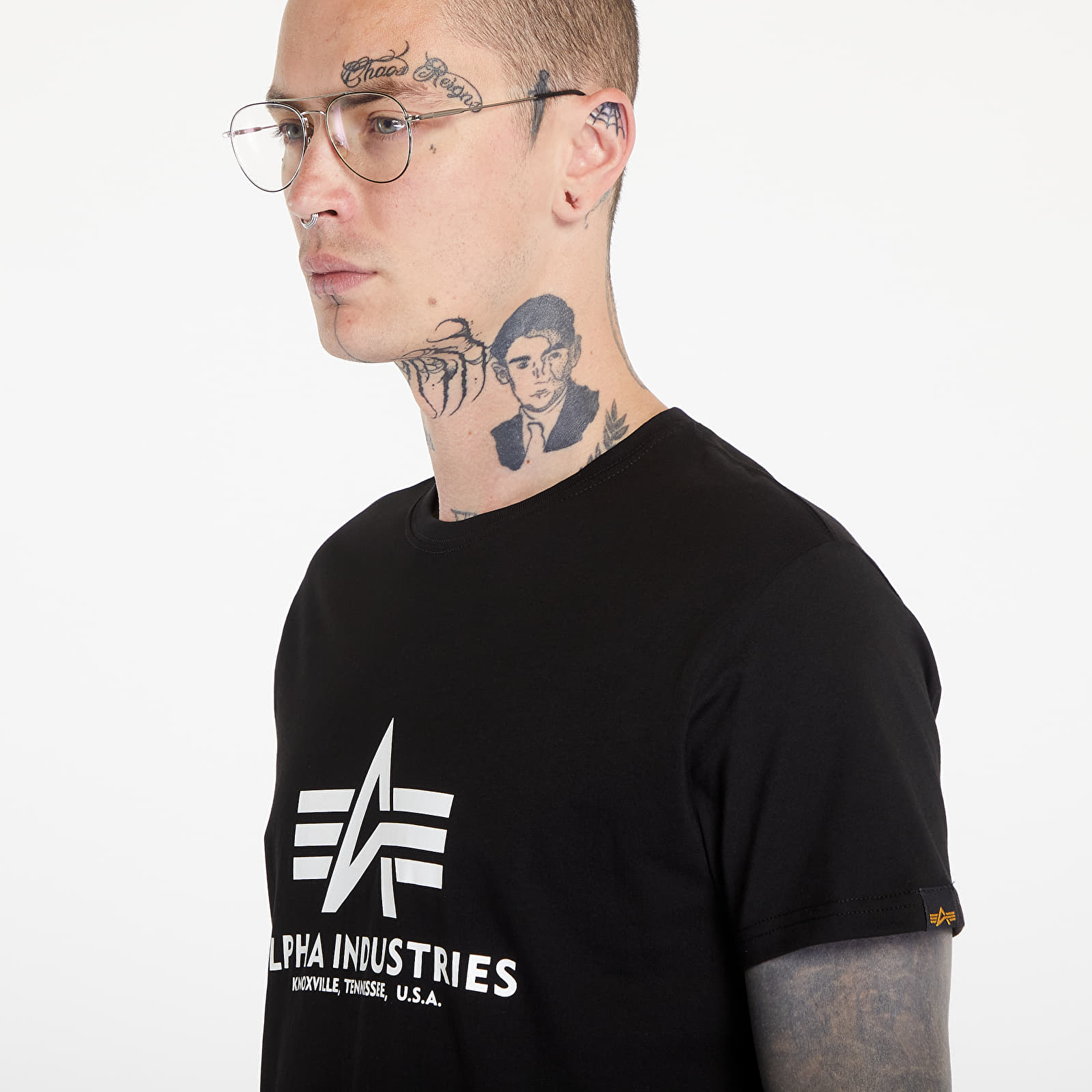 T-shirts Alpha Industries Basic Tee Black