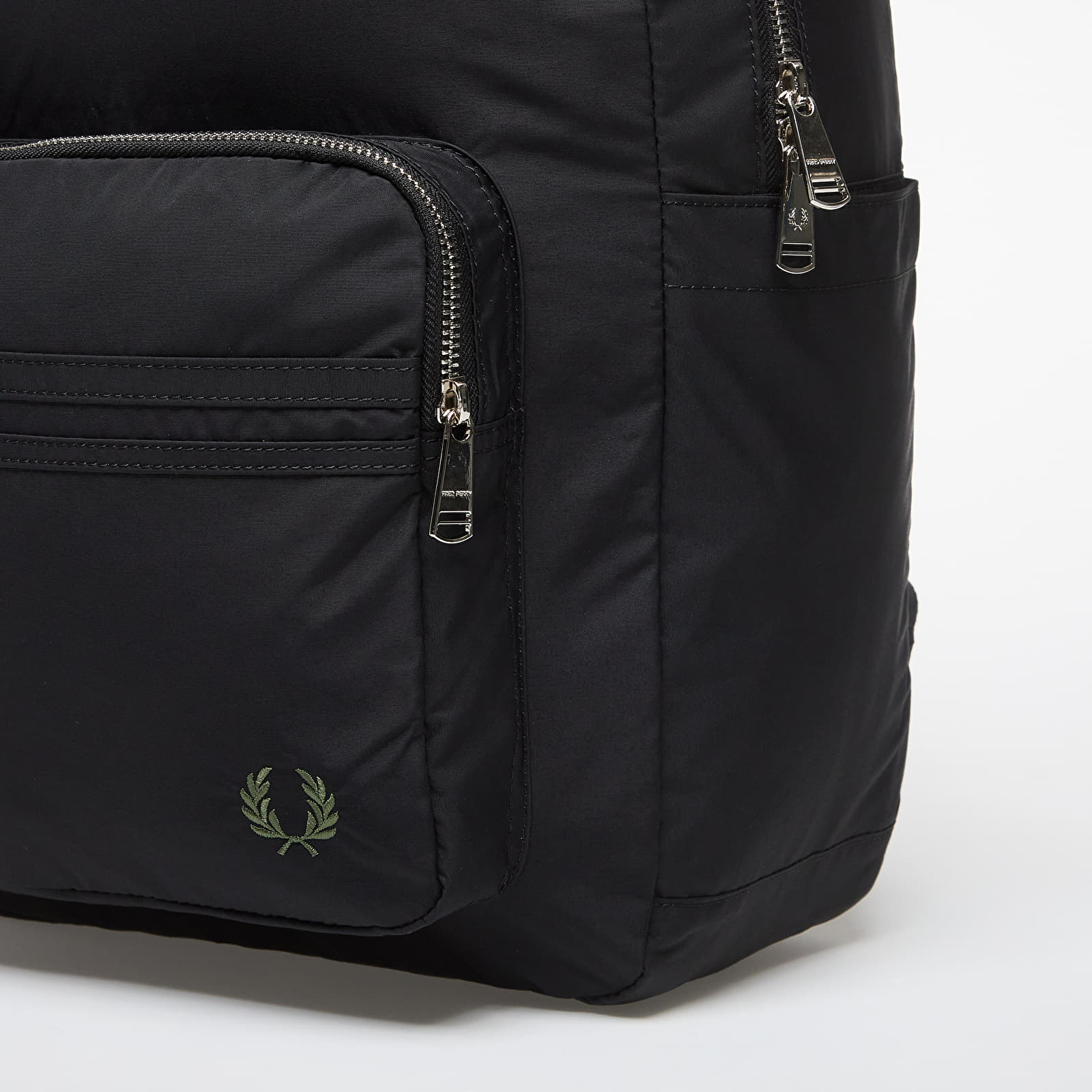 Men's backpacks FRED PERRY Nylon Twin Tipped Backpack Black