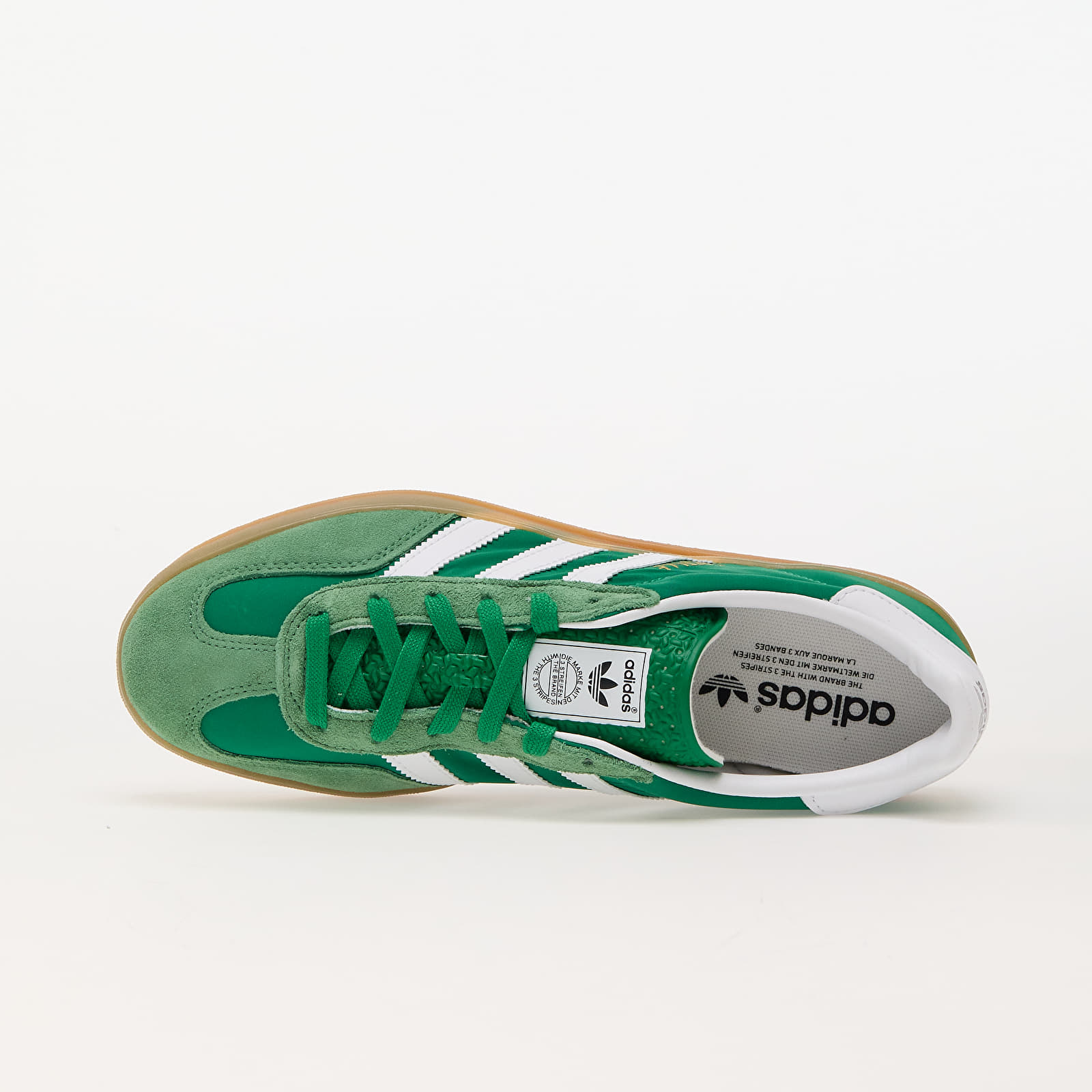 Pánské tenisky a boty adidas Gazelle Indoor Green/ Ftw White/ Haze Green