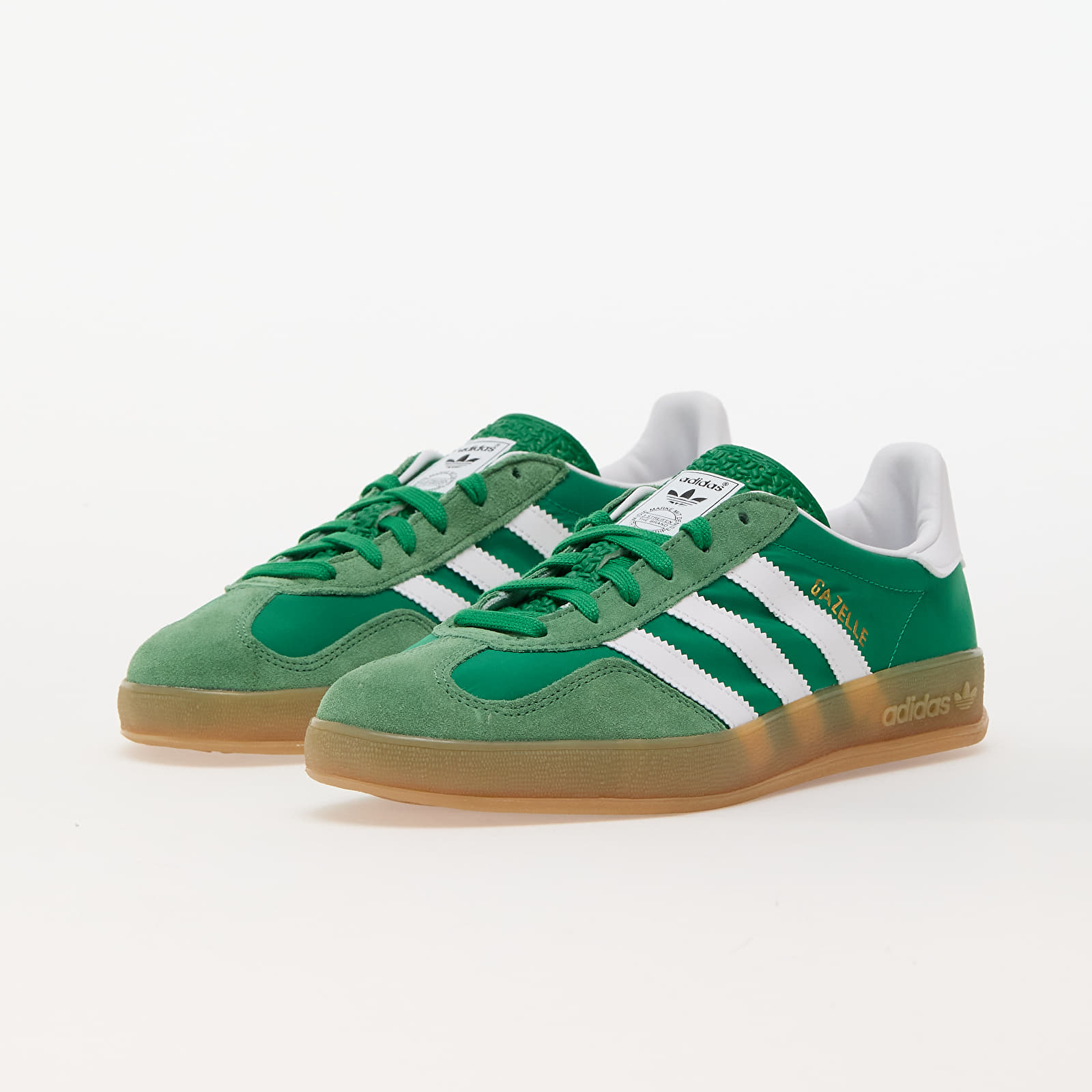 Zapatillas Hombre adidas Gazelle Indoor Green/ Ftw White/ Haze Green
