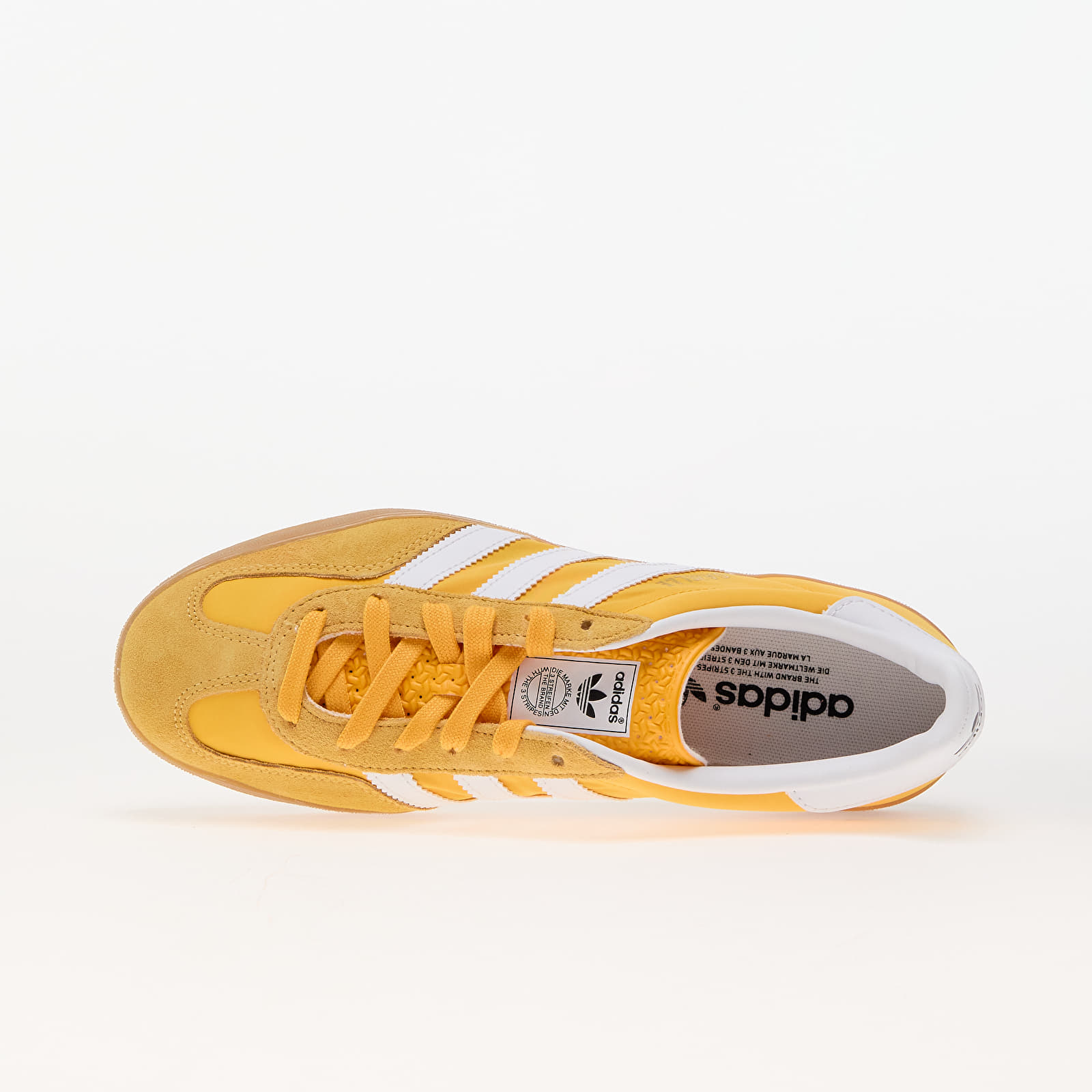 Men's sneakers and shoes adidas Gazelle Indoor Creme Yellow/ Ftw White/ Almost Yellow