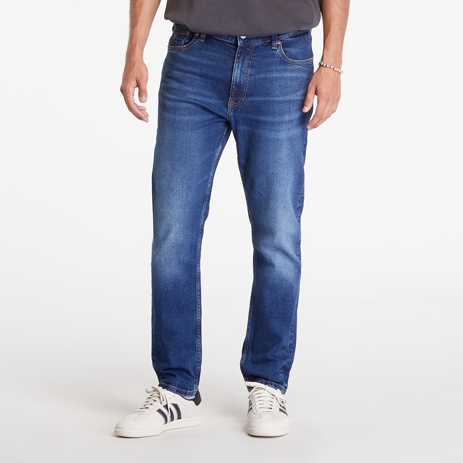 Dżinsy męskie Tommy Jeans Dad Regular Tapered Jeans Denim Dark