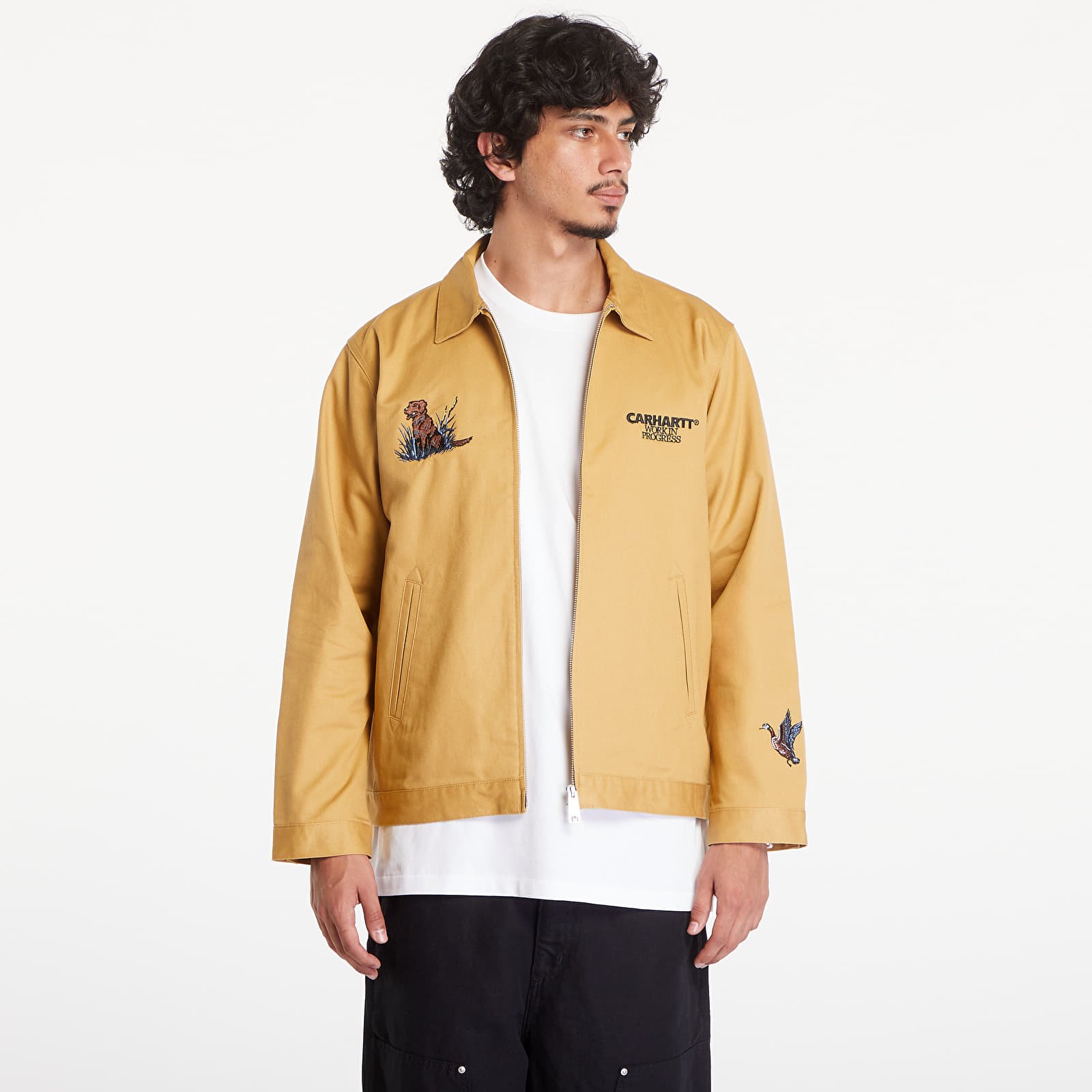Мъжки якета Carhartt WIP Ducks Jacket UNISEX Bourbon