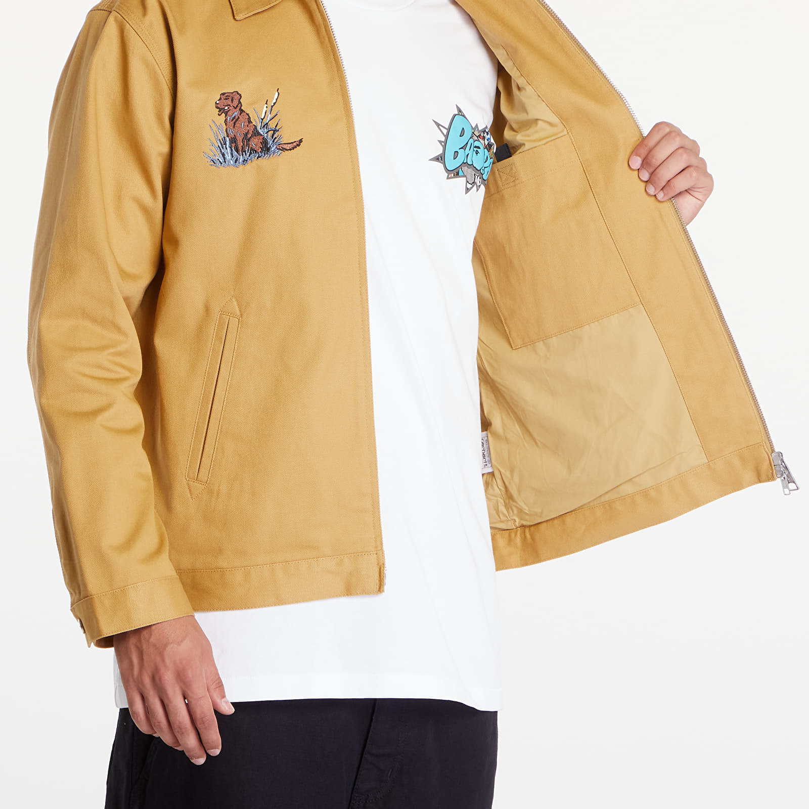 Мъжки якета Carhartt WIP Ducks Jacket UNISEX Bourbon