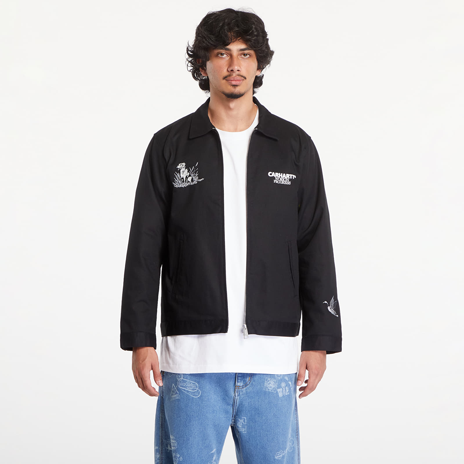 Men's jackets Carhartt WIP Ducks Jacket UNISEX Black