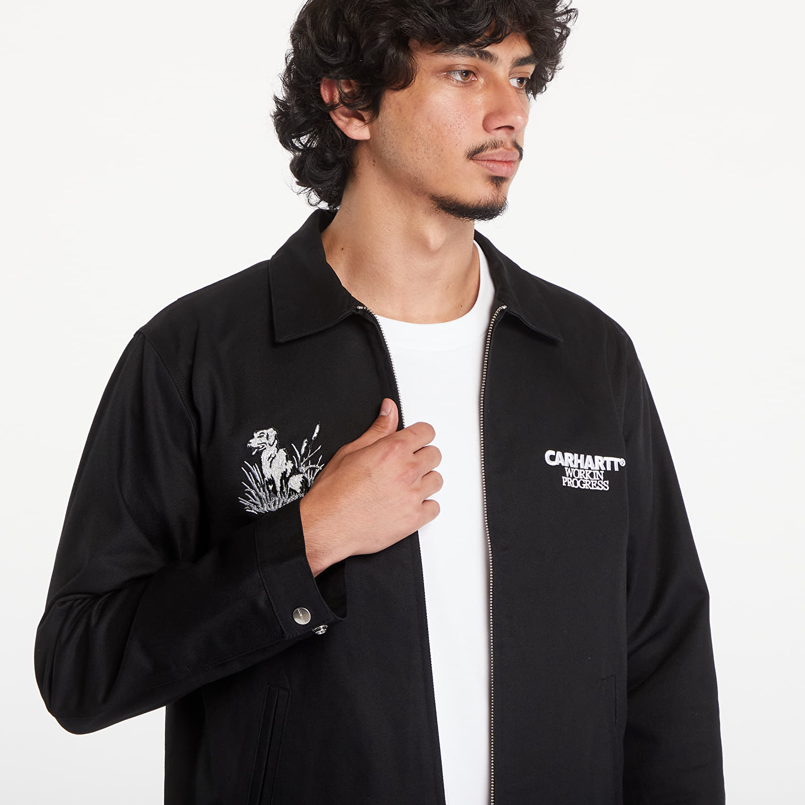 Men's jackets Carhartt WIP Ducks Jacket UNISEX Black