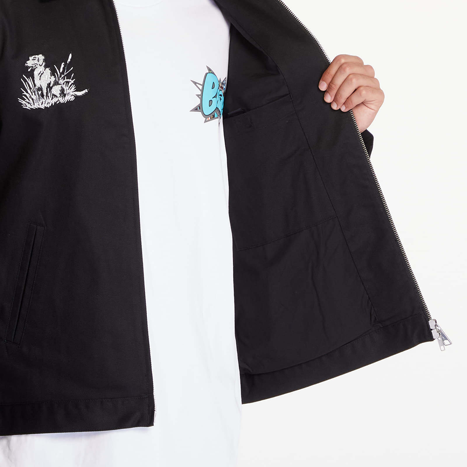 Men's jackets Carhartt WIP Ducks Jacket UNISEX Black