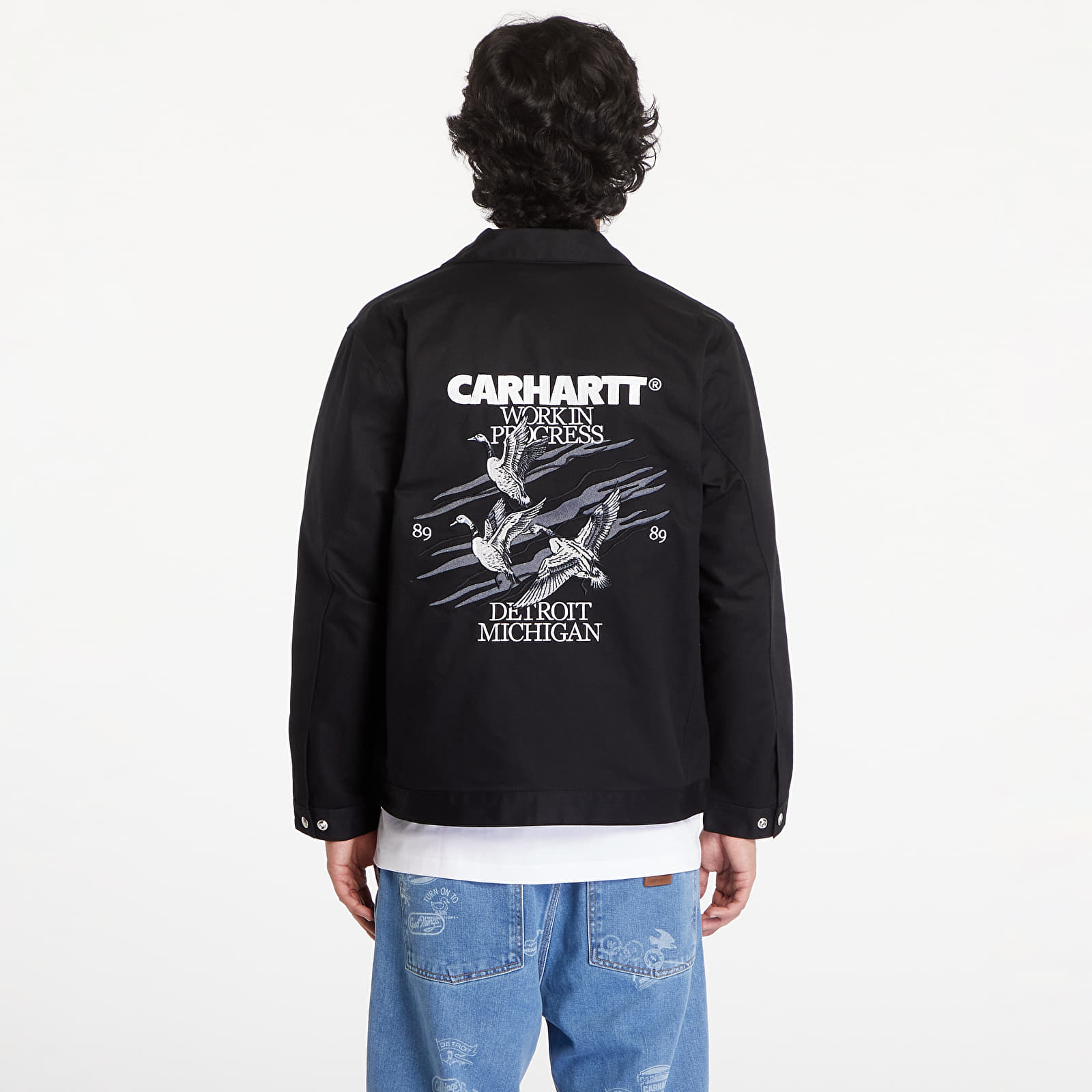 Men's jackets Carhartt WIP Ducks Jacket UNISEX Black