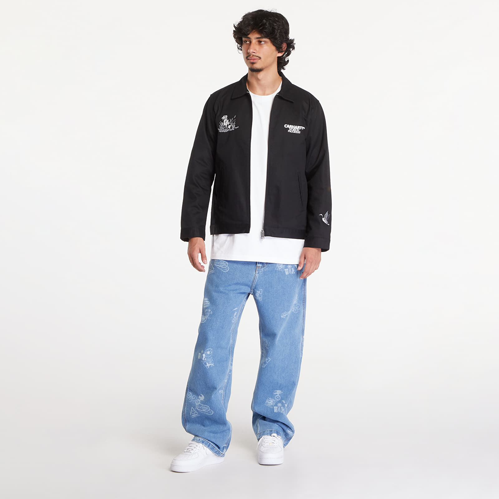 Men's jackets Carhartt WIP Ducks Jacket UNISEX Black