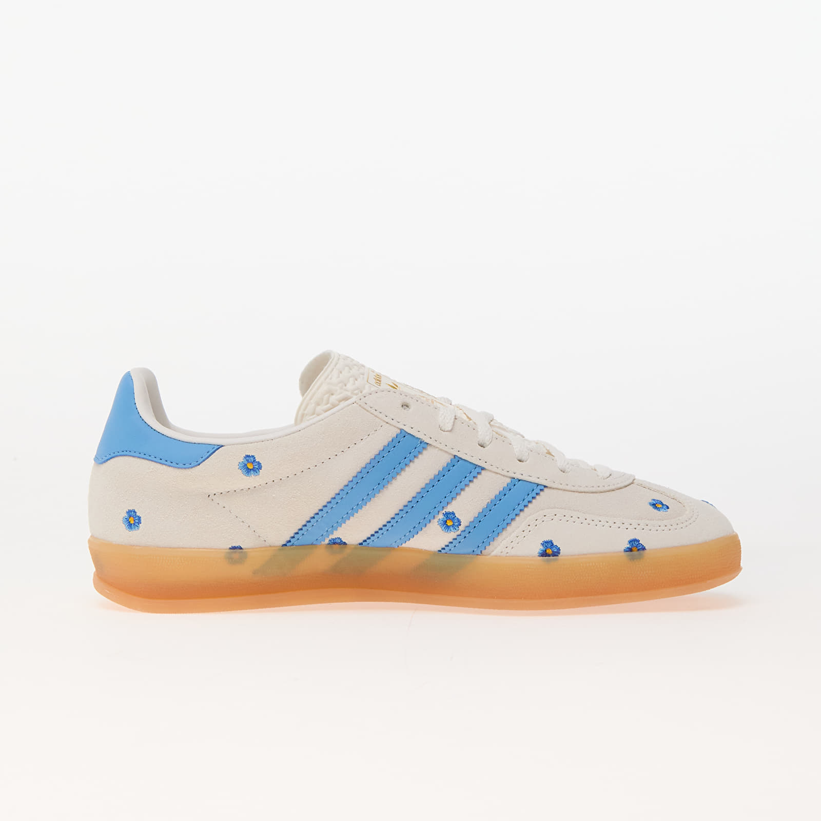 Women's sneakers and shoes adidas Gazelle Indoor W Cloud White/ Lightblue/ Gum