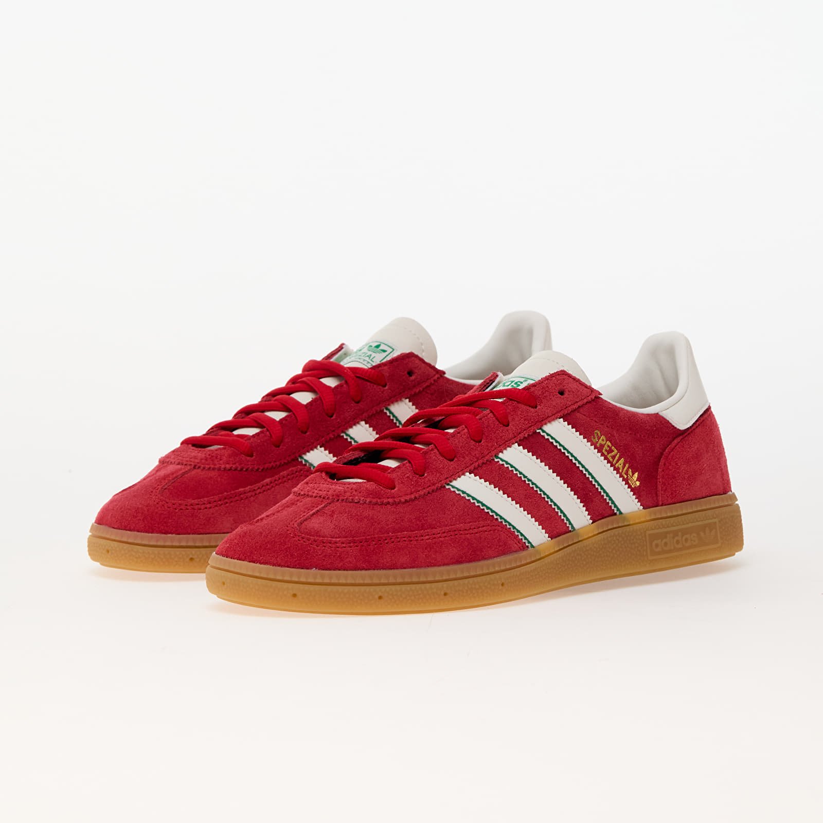 Pánské tenisky a boty adidas Handball Spezial Better Scarlet/ Cloud White/ Green