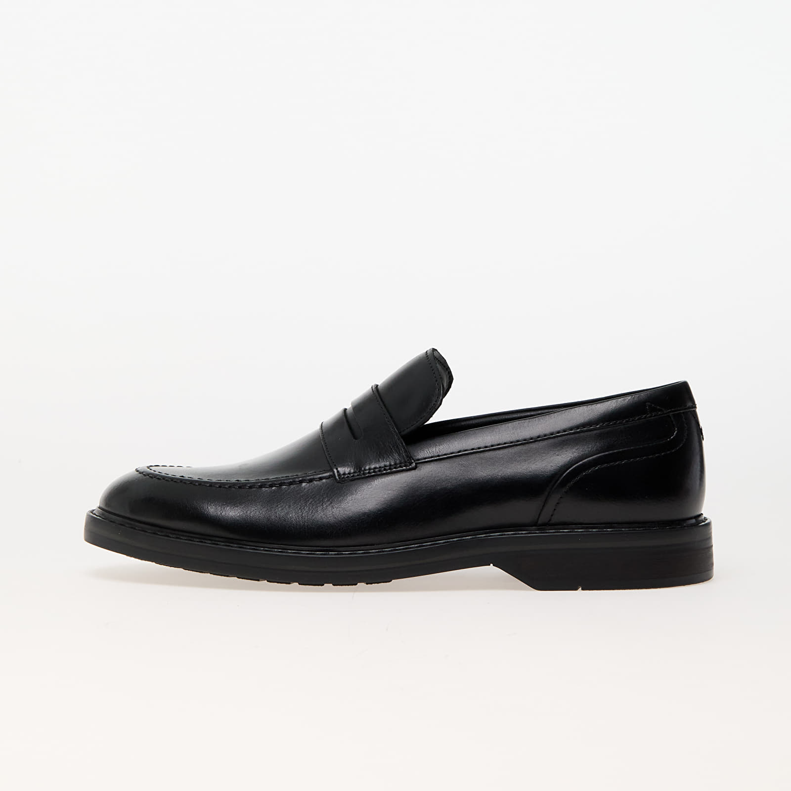 Shoes Clarks Aldwin Step Black Leather