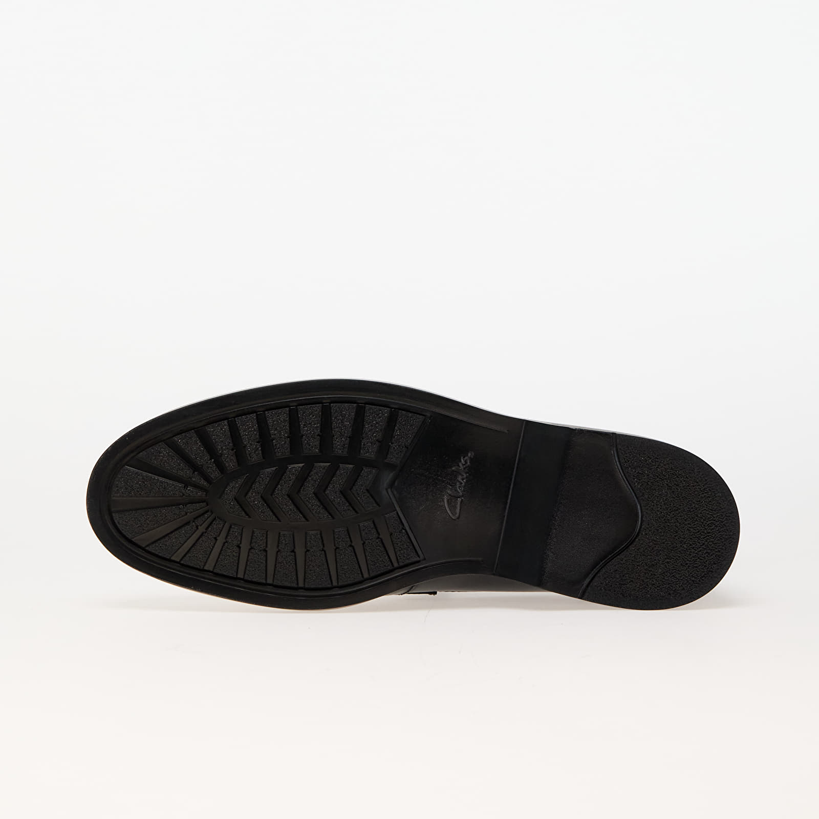 Shoes Clarks Aldwin Step Black Leather