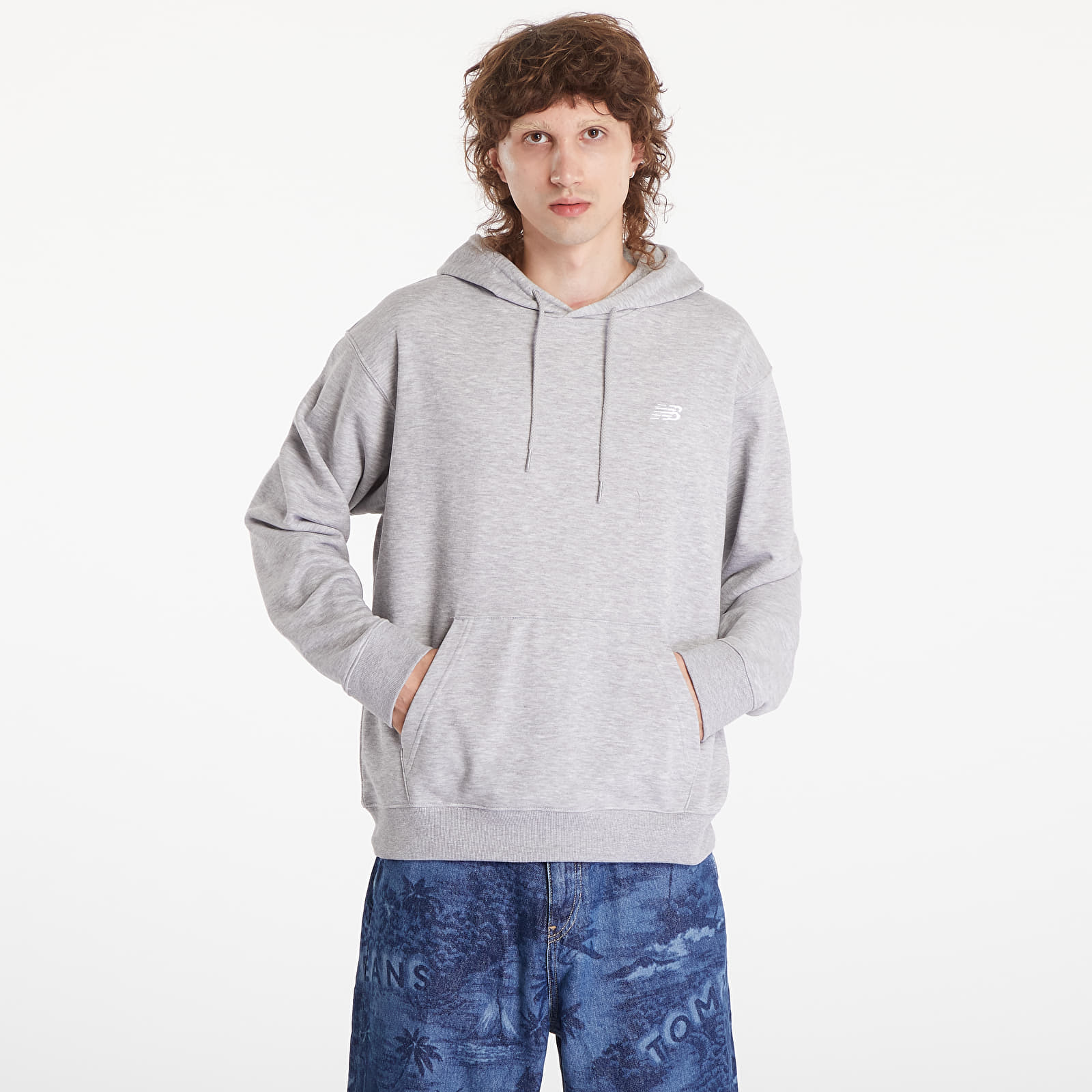 Men's sweatshirts New Balance Sport Essentials French Terry Hoodie Athletic Grey