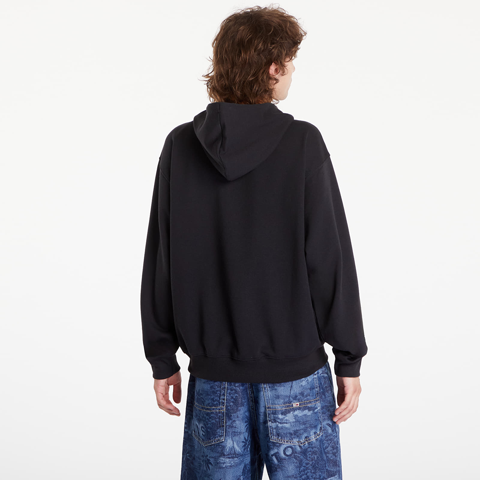 Men's sweatshirts New Balance Sport Essentials French Terry Logo Hoodie Black