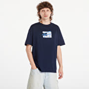 Tommy Jeans Regular Street Flag Tee Dark Night Navy