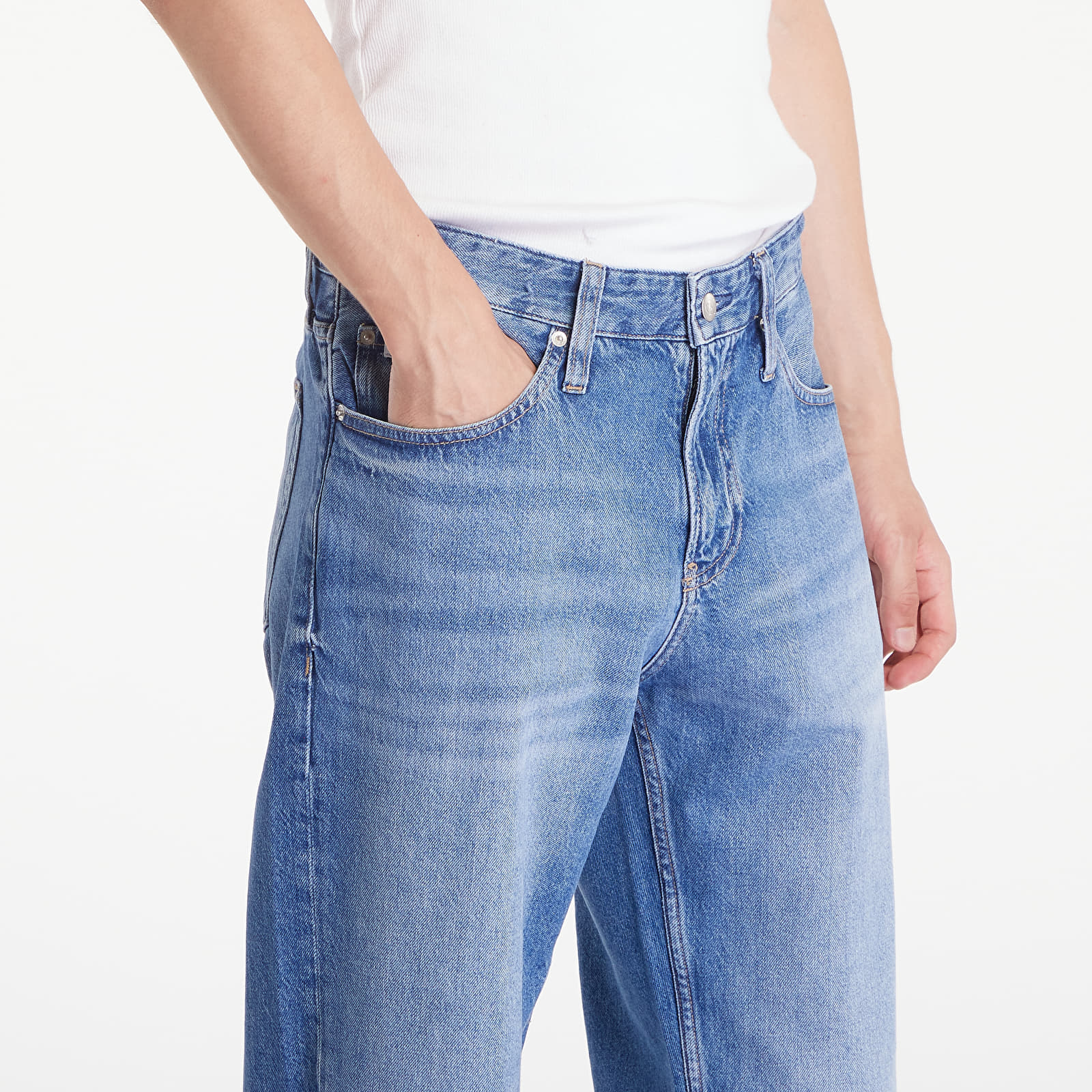 Jeans da uomo Calvin Klein Jeans 90'S Straight Jeans Denim Light