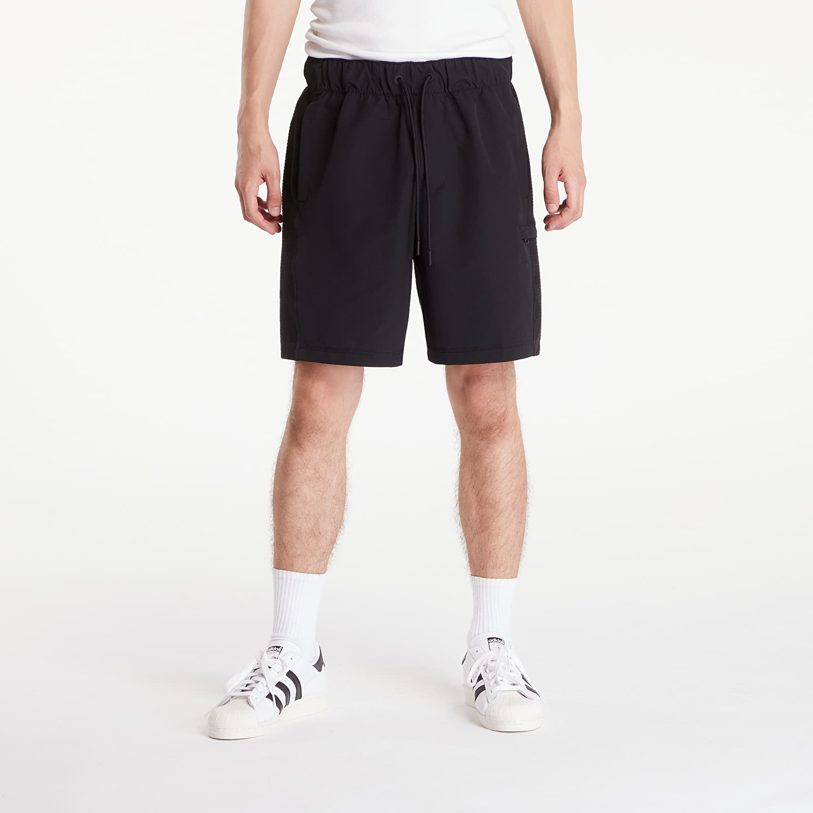 Pantalones cortos para hombre Calvin Klein Jeans Technical Grid Shorts Black