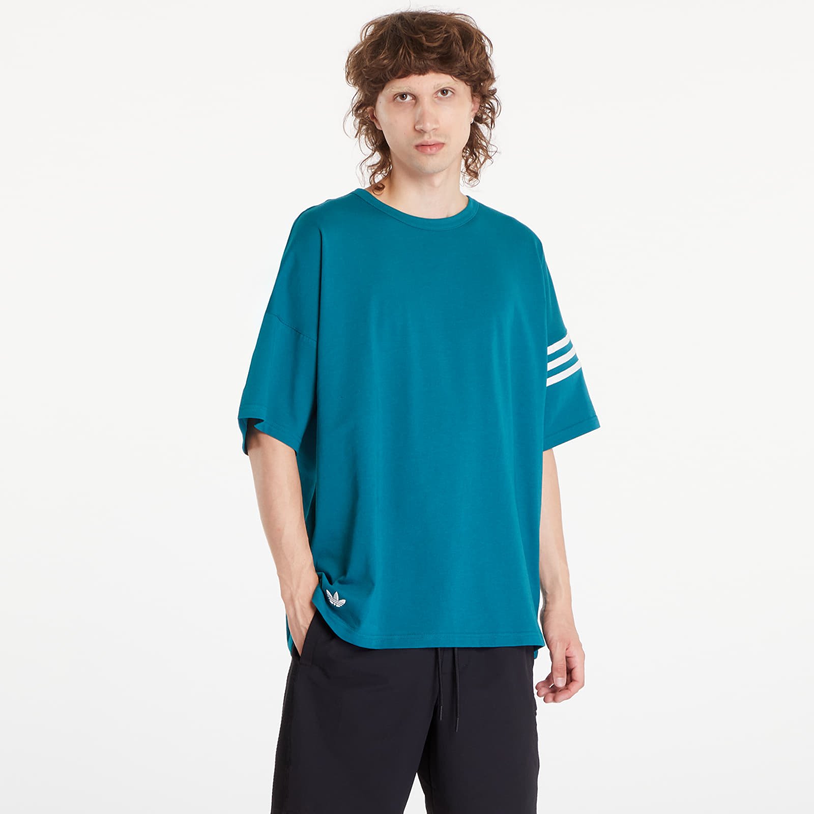 Men's T-shirts adidas Neuclassics Tee Legacy Teal