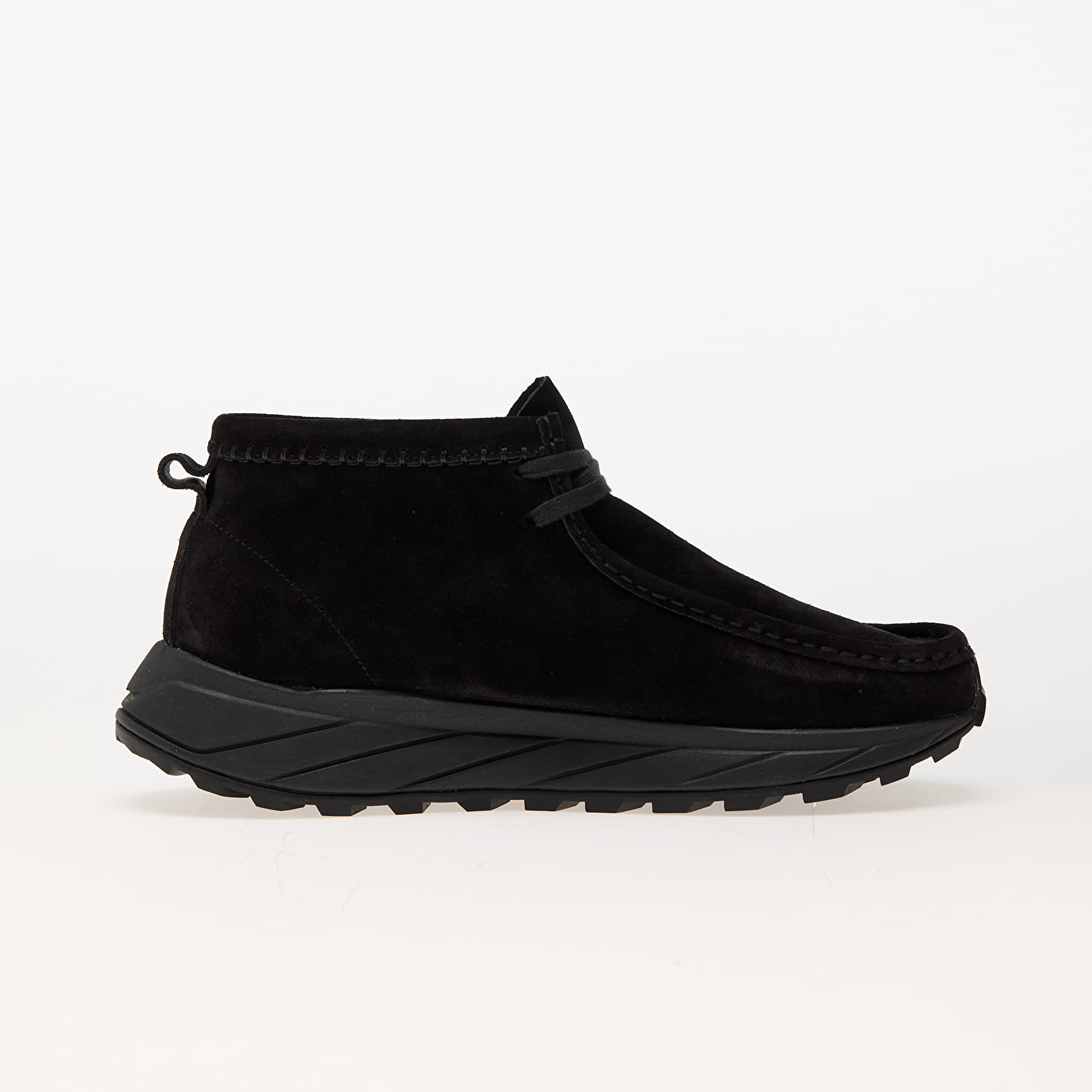 Men's sneakers and shoes Clarks Originals Wallabee Eden Black/ Black Suede