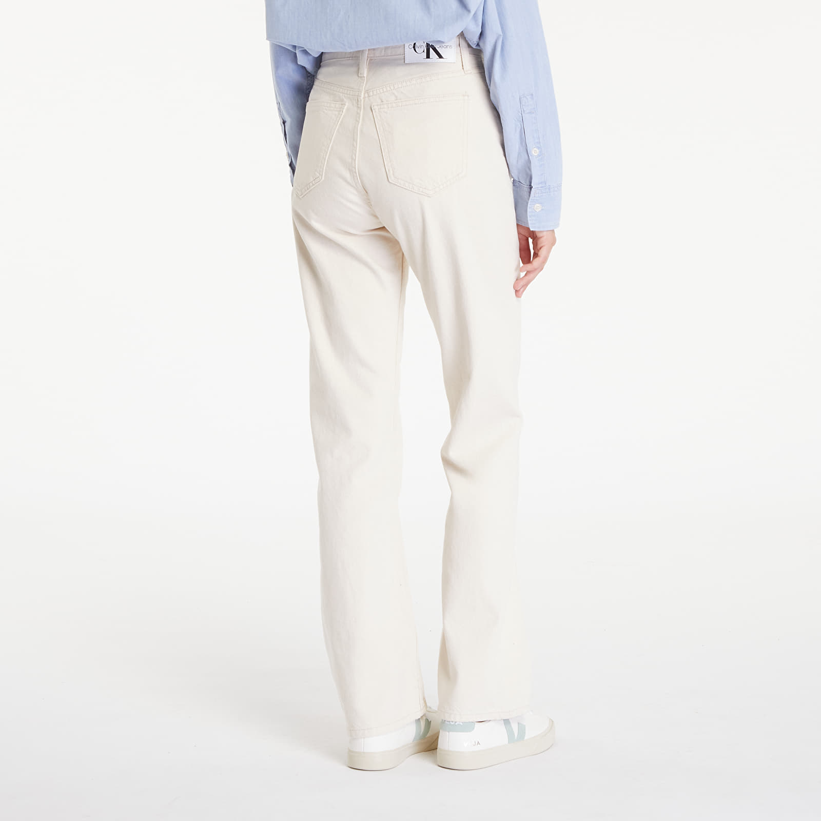 Women's jeans Calvin Klein Jeans Authentic Bootcut White