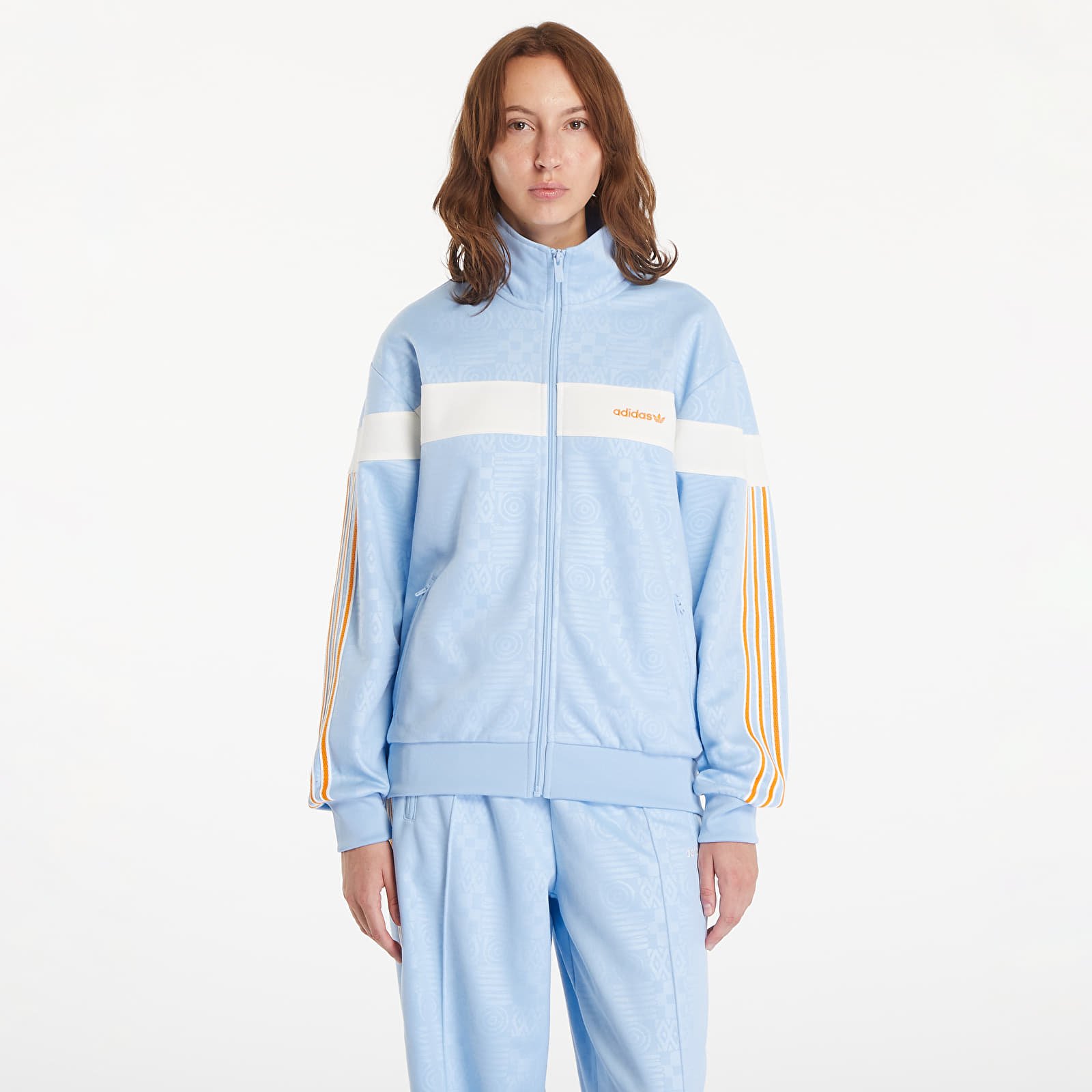 Women's Sweatshirts adidas Track Top Clear Sky