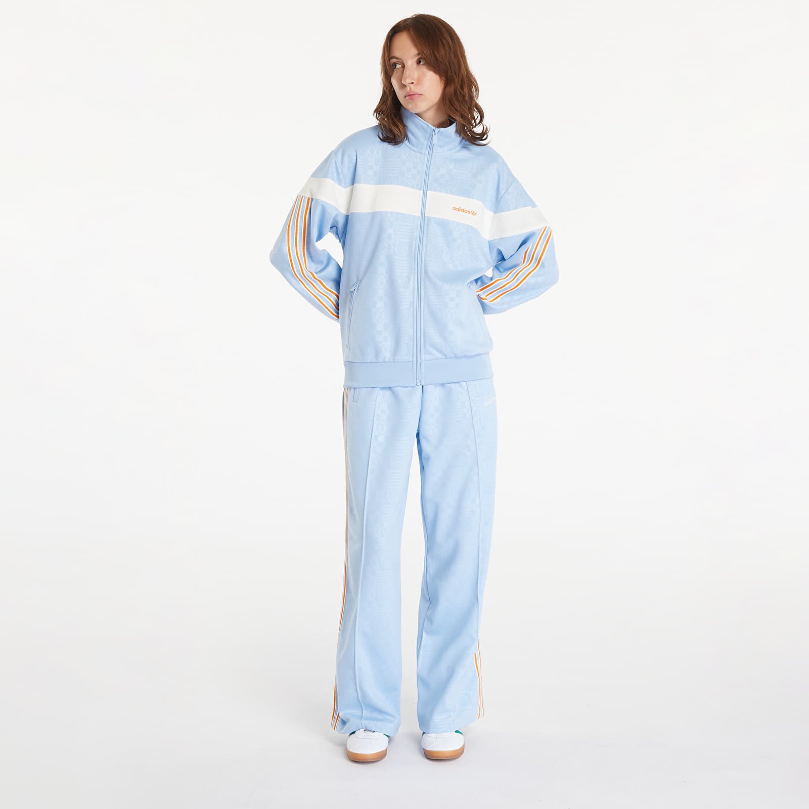 Women's Sweatshirts adidas Track Top Clear Sky