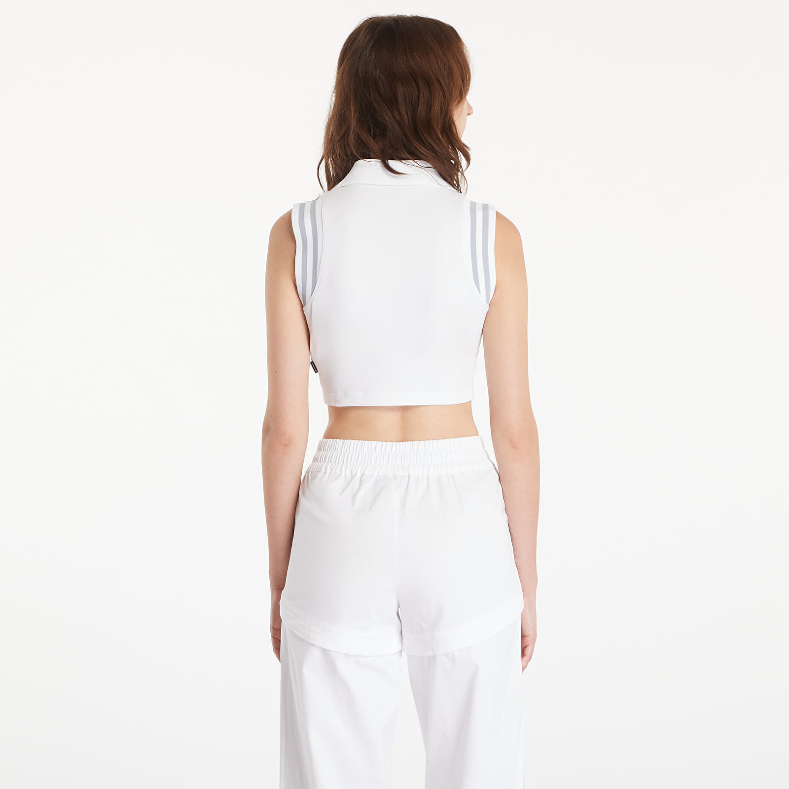 Naiste topsid Converse x Feng Chen Wang Polo Top White/ Arctic Ice