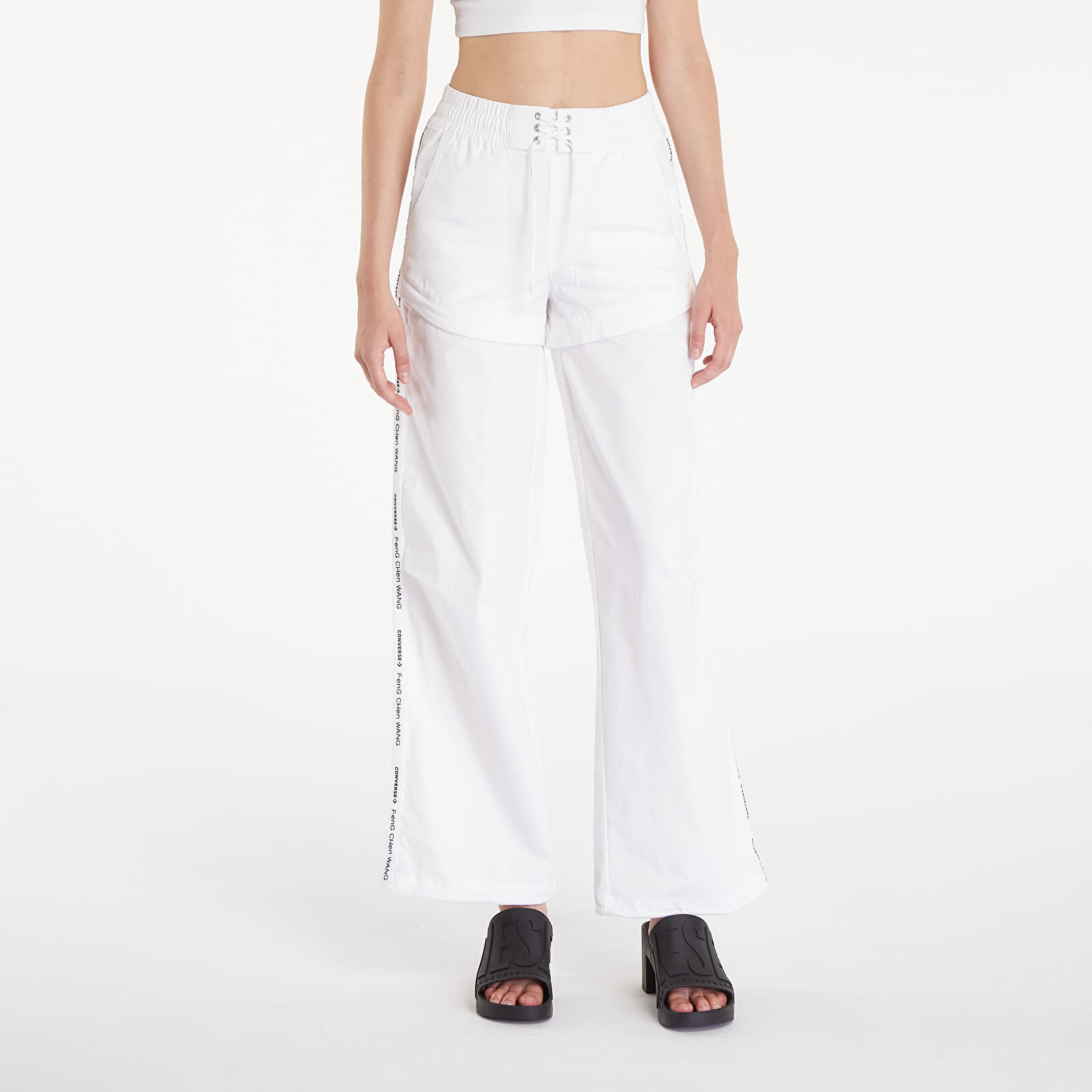 Naiste püksid Converse x Feng Chen Wang Cargo Pants White/ Arctic Ice