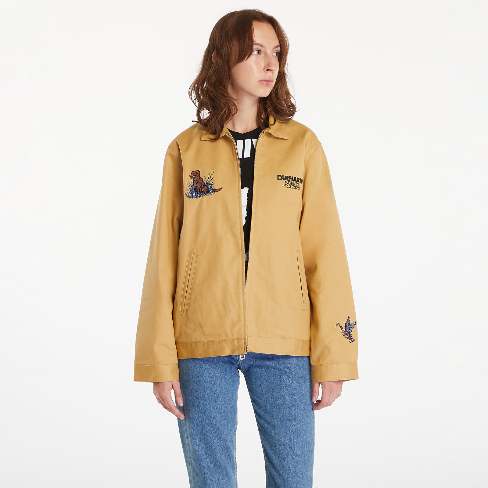 Men's jackets Carhartt WIP Ducks Jacket UNISEX Bourbon | Queens Men's jackets Carhartt WIP Ducks Jacket UNISEX Bourbon | Queens