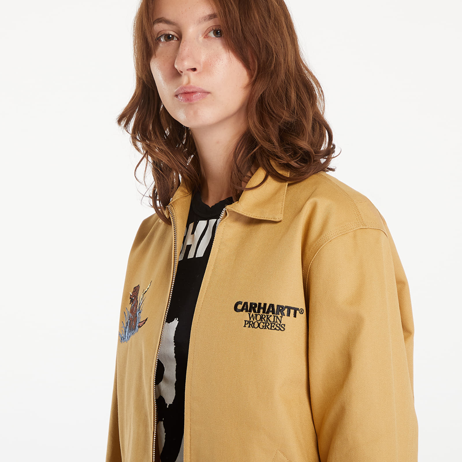 Мъжки якета Carhartt WIP Ducks Jacket UNISEX Bourbon