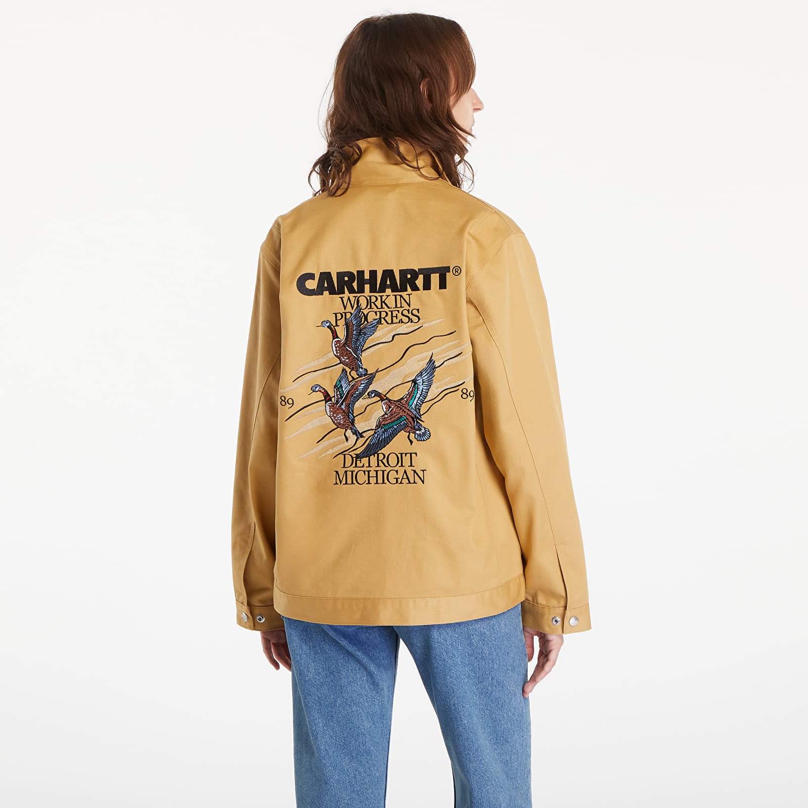 Мъжки якета Carhartt WIP Ducks Jacket UNISEX Bourbon