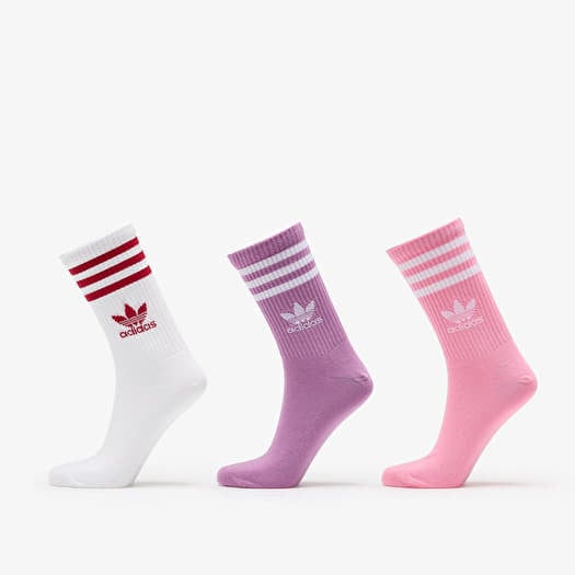 Adidas solid crew 3 pack top