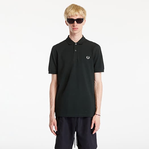 T-shirt FRED PERRY The Polo Short Sleeve Tee Night Green/ Snow White