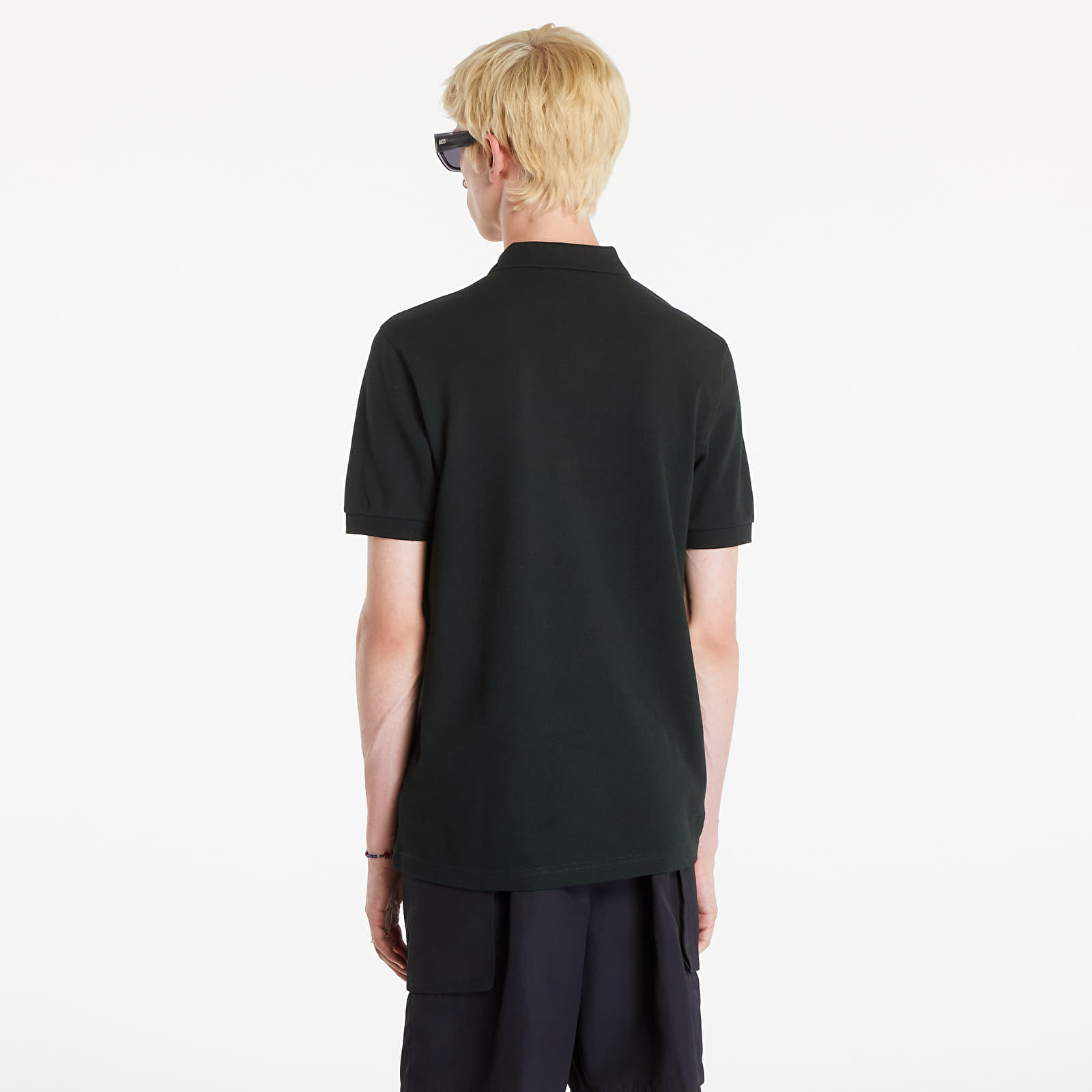 Koszulki męskie FRED PERRY The Polo Short Sleeve Tee Night Green/ Snow White
