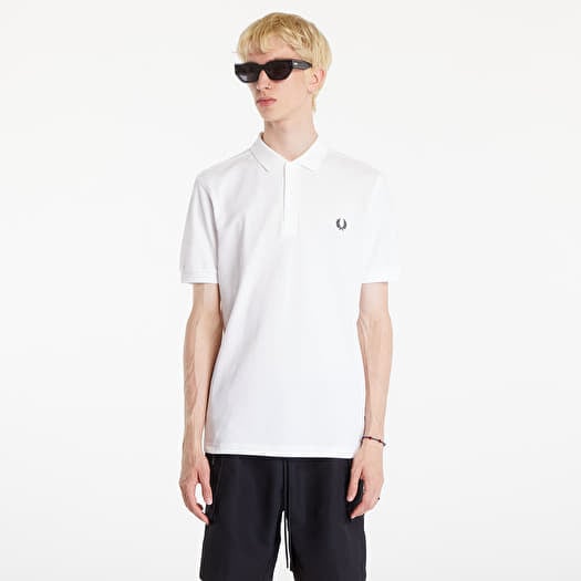 T-shirt FRED PERRY Plain Polo Short Sleeve Tee White
