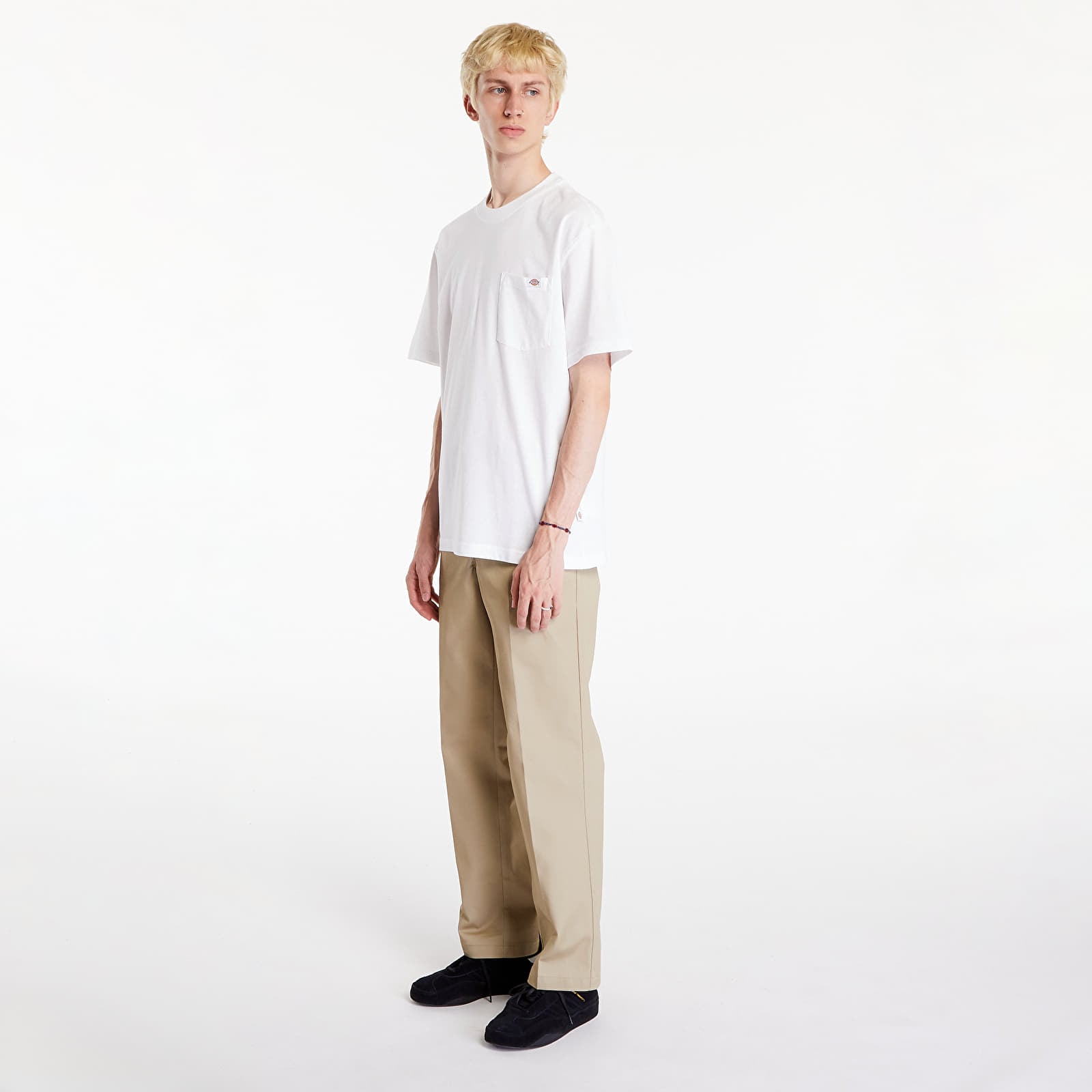 Meeste T-särgid Dickies Luray Pocket Short Sleeve Tee White