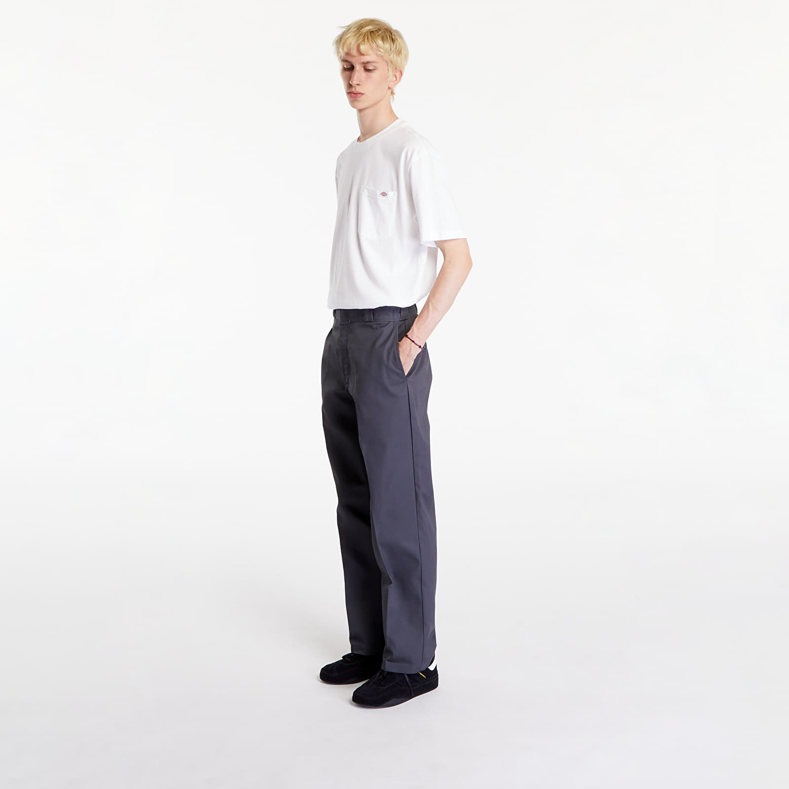 Pantalones de hombre Dickies 874 Work Pant Rec Charcoal Grey