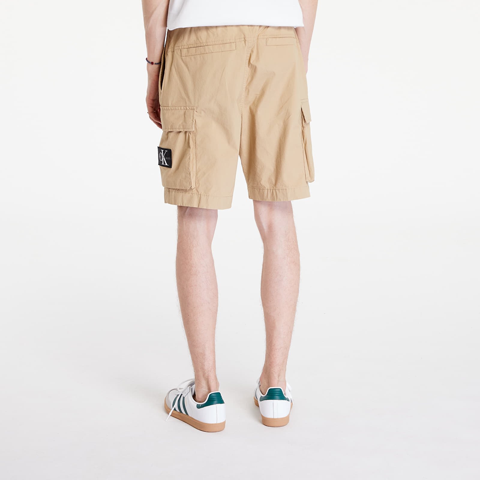 Pantalones cortos para hombre Calvin Klein Jeans Cargo Shorts Travertine
