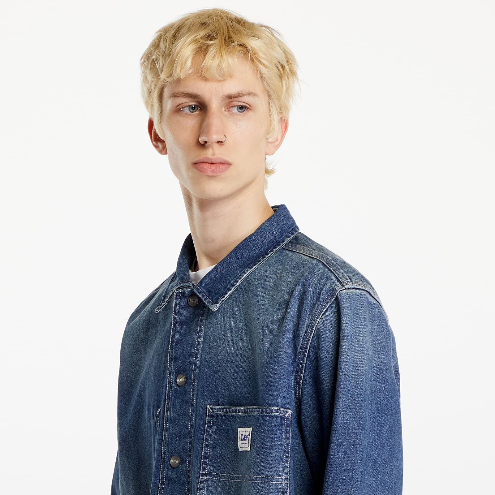 Hemden Lee Worker Overshirt Manhatten Wash